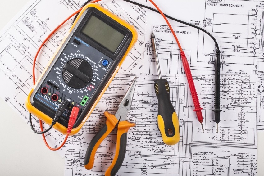 Multimeter and additional tools