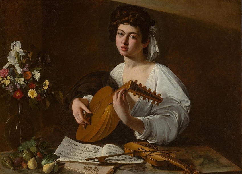 Caravaggio: The Lute Player (ca. 1595)