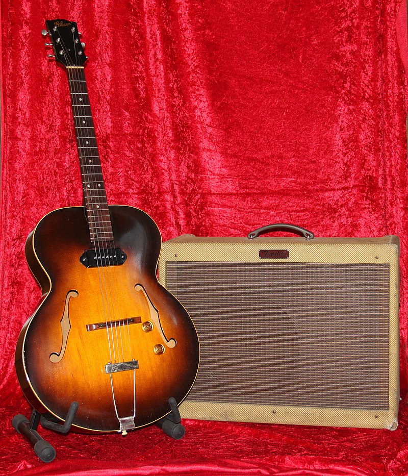 Gibson ES-150 von 1946 & vintage Fender Blues Deluxe Tube Amp