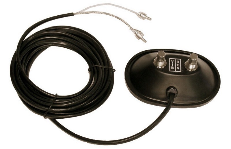 BLACKFACE Footswitch for Fender® REV+VIB with RCA plug