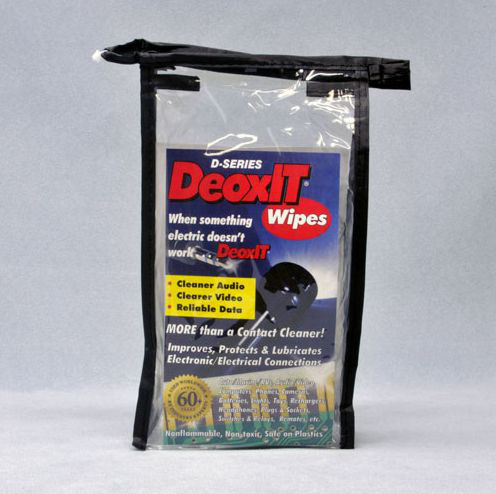 D100W-50 CAIG DeoxIT D1W Reinigungstücher, 100% DeoxIT-Tinktur, 50 Stück