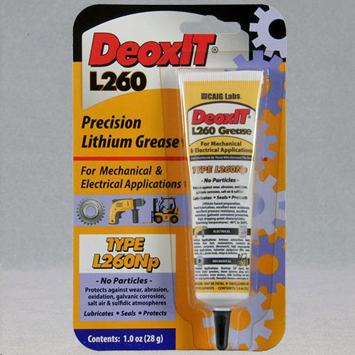 D-L260-N1 CAIG  DeoxIT® L260 Lithiumfett, partikelfrei,  28g Tube