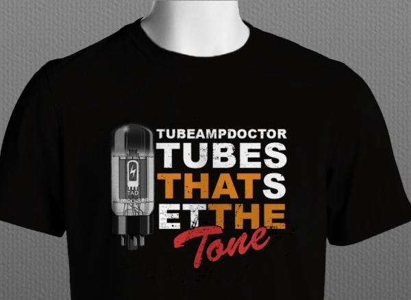 TAD-SHIRT-TONE-L TAD T-Shirt Tubes That Set The Tone, schwarz