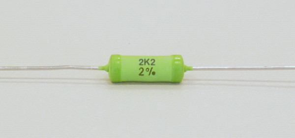 Z-R2K2.2W Metalloxidschichtwiderstand 2,2 kOhm/2W, 2%