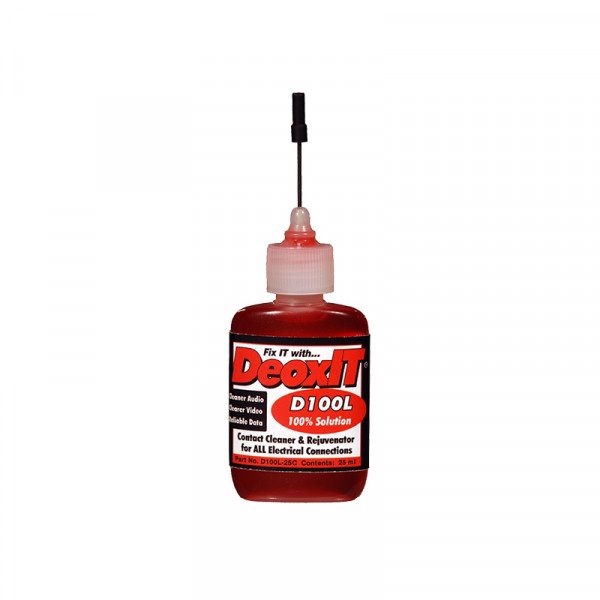 D100L-25C DeoxIT D100L mit Dosiernadel (Needle Dispense), 25ml, 100% Lösung