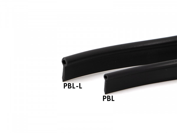 PBL-L Piping, schwarz, lfd. Meter per meter