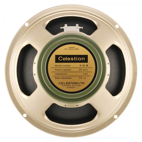 LCEG12M-H-8 Celestion Heritage Series G12M 12'''' 20W 8 Ohm<T1220-67> Made in England