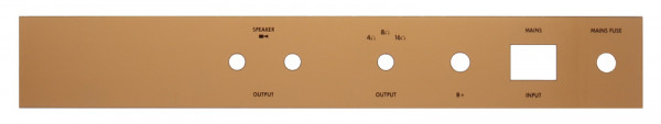K-ACM18-RP Plexi Rear-Panel für 18 Watt-Kit