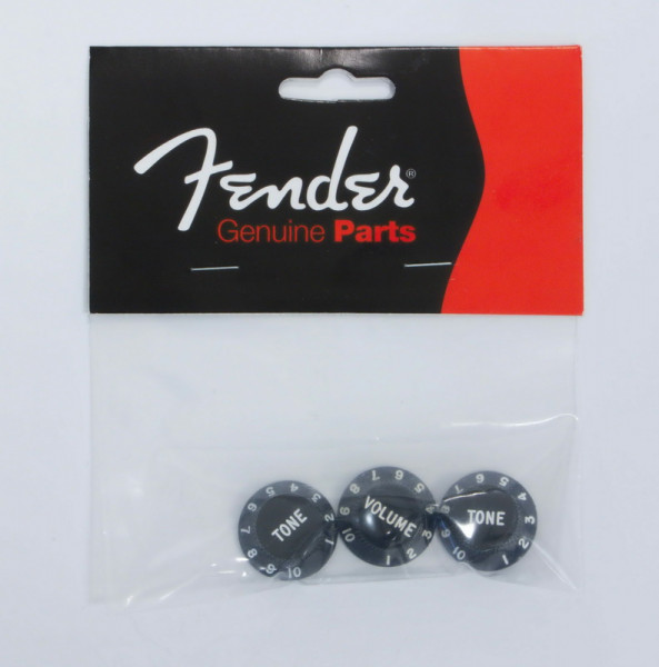 099-1365-000 Fender® Strat Knob Set, black
