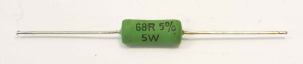 Z-R68.5W Drahtwiderstand 68 Ohm/5W, 5%