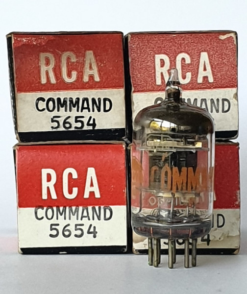 S5654COM-RCA 5654 RCA COMMAND /USA  (=6AK5 / EF95)