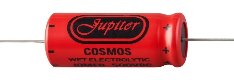 Jupiter Cosmos Kondensator, 10uF, 500V