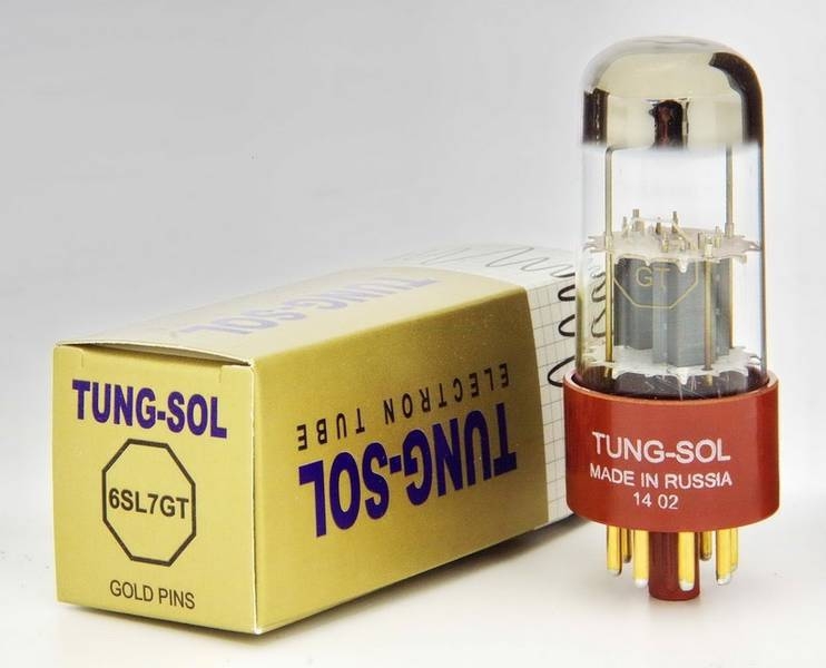 Tung-Sol 6SL7GT Matched Pair 2 tubes 