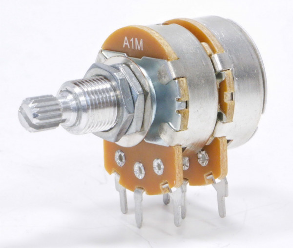 Z-ML-TA1M Marshall® Style Tandem- Potentiometer, A1M LOG, PC