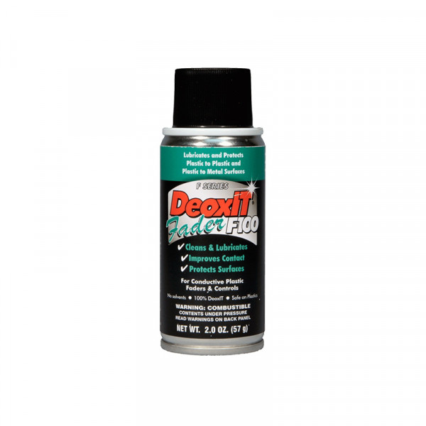 F100S-L2 DeoxIT® Fader Spray, 100%, 57 g: Reinigungs/Pflegespray für Faders