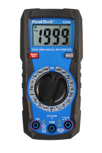 WZ-MM Digital-Multimeter PeakTech 1040, 10 A, 600 V, 2 MOhm (2M0)
