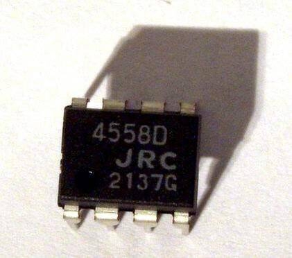 JRC4558D 4558D Ic Chip Ibanez TS-808 TS-9 OD-1 SD-1 Dual Op Amp Tubescreamer Fx