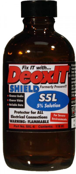 S5L-4A DeoxIT SHIELD S5L-4A, 5% Lösung, 118ml. CAIG