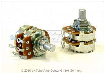 Potentiomètre Fender 50K 30C Reverse Log Taper Pour Amplificateur - Référence 0027943000