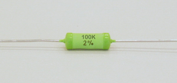 Z-R100K.2W Metalloxidschichtwiderstand 100K Ohm/2W, 2%